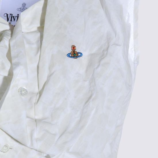 26SS 비비안웨스트우드 블라우스 15010067 W01ELA301 STAINED WHITE - VIVIENNE WESTWOOD