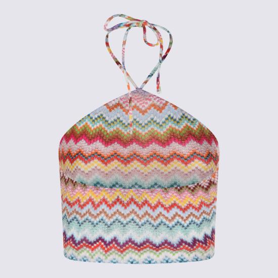 26SS 미소니 민소매 티셔츠 MC23SK01 BR014FSM9WV MULTI LIGHT BASE - MISSONI