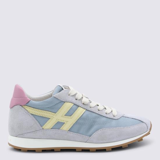 26SS 호간 스니커즈 HXW6990GA20 V0O0FEB AZZURRO GIALLO ROSA