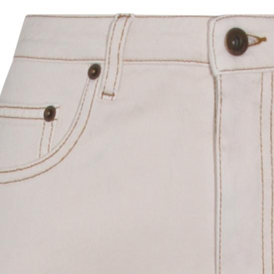 26SS 버버리 하이 라이즈 부츠컷 진 8118523 C3997 WHITE - BURBERRY