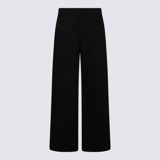 26SS 더로우 데님 팬츠 6525 W3654BLK Black