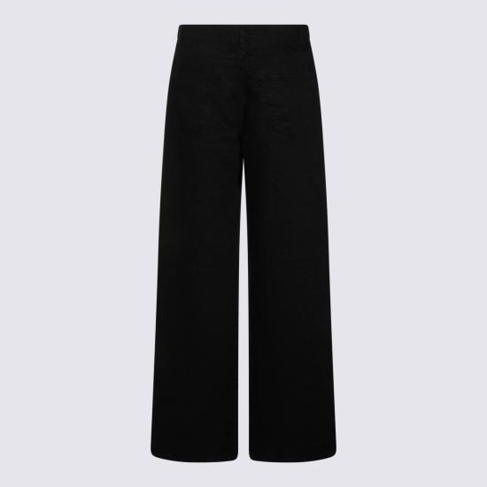 26SS 더로우 데님 팬츠 6525 W3654BLK Black - THE ROW