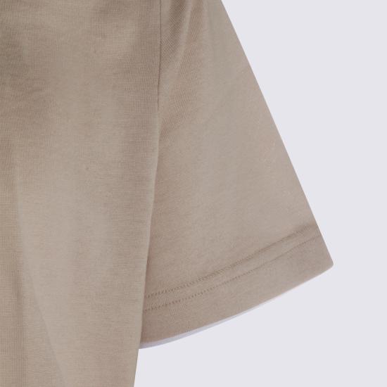 26SS 일레븐티 반팔 티셔츠 M75TSHJ01 TES0M2370301 TORTORA BIANCO - ELEVENTY