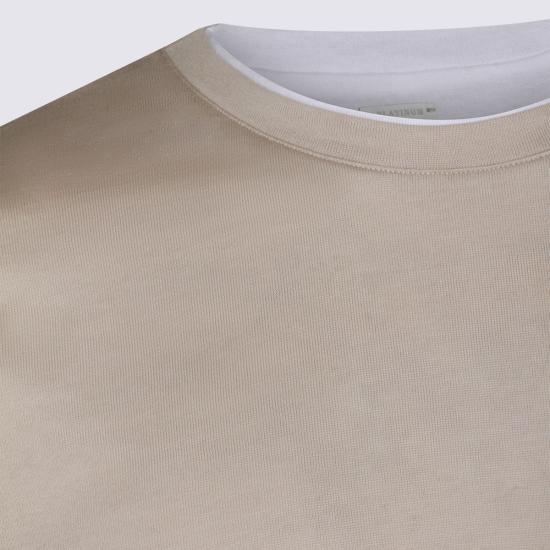 26SS 일레븐티 반팔 티셔츠 M75TSHJ01 TES0M2370301 TORTORA BIANCO - ELEVENTY
