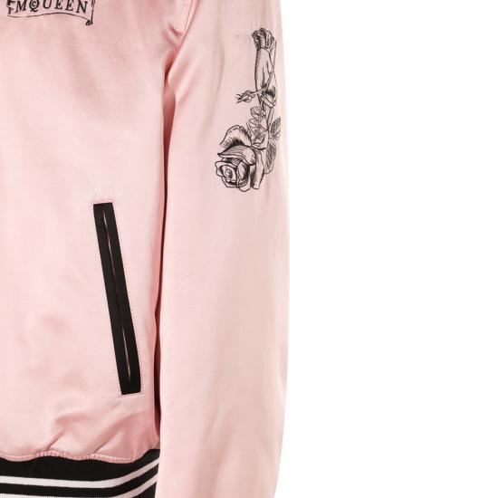 25FW 알렉산더 맥퀸 봄버 자켓 827989 QSAB55009 PINK - ALEXANDER MCQUEEN