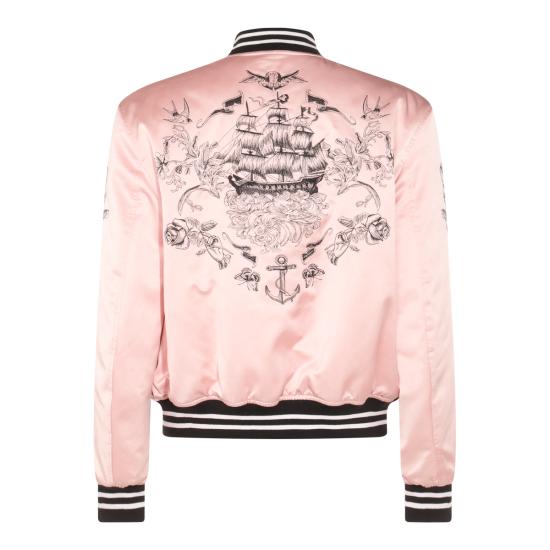 25FW 알렉산더 맥퀸 봄버 자켓 827989 QSAB55009 PINK - ALEXANDER MCQUEEN