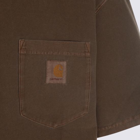 26FW 칼하트 WIP 반팔 티셔츠 I036863 47GD TOBACCO - CARHARTT WIP