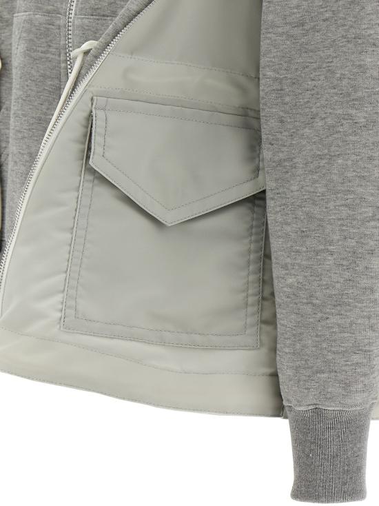 26SS 사카이 후드 티셔츠 SCW343381 - SACAI