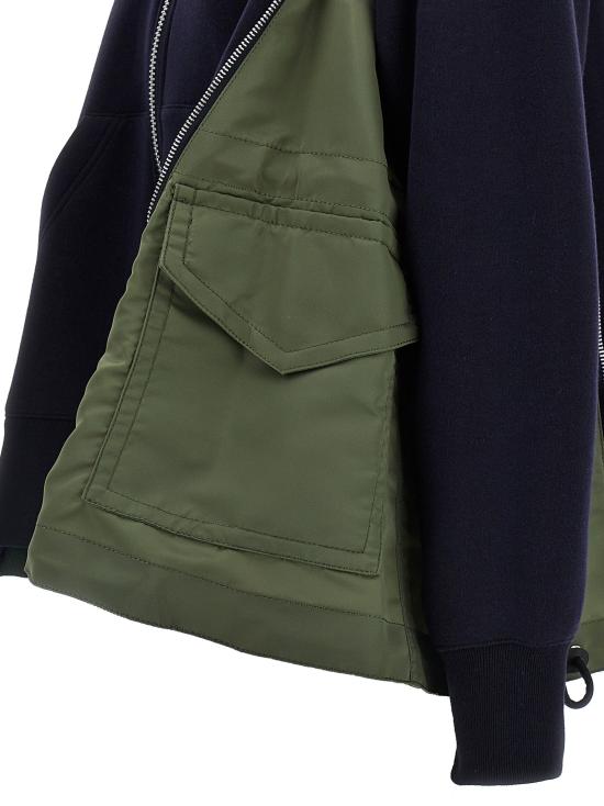26SS 사카이 후드 티셔츠 SCW343212 - SACAI