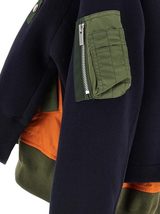 26SS 사카이 후드 티셔츠 SCW344212 - SACAI