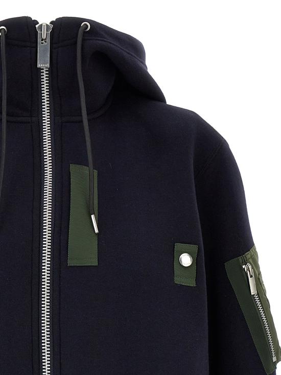 26SS 사카이 후드 티셔츠 SCW344212 - SACAI