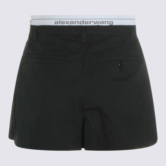 26FW 알렉산더 왕 숏팬츠 1WC3264042 001 Black - ALEXANDER WANG