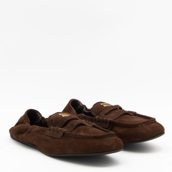 26FW 미우미우 로퍼 5D341EFD005 008F0003 Moro - MIU MIU