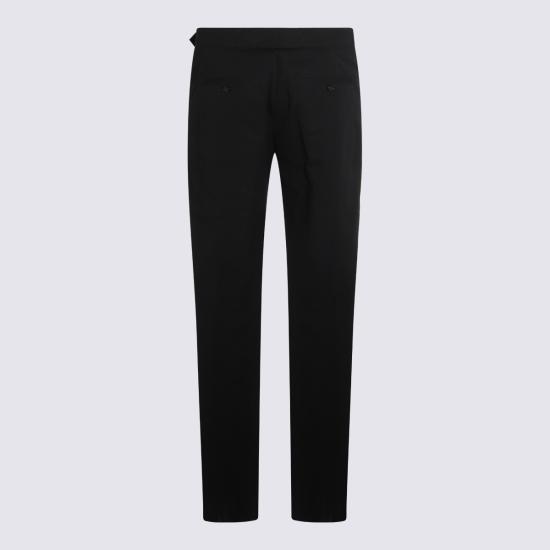 25FW 알렉산더 맥퀸 스트레이트 팬츠 838658 QSAA91000 BLACK - ALEXANDER MCQUEEN