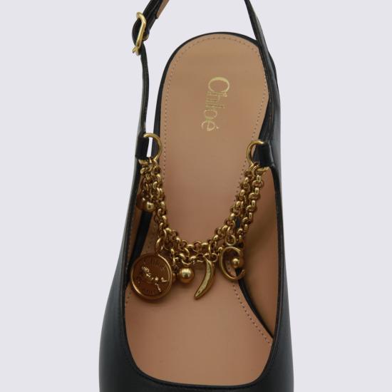 25FW 끌로에 힐/펌프스 CH25A11VRI 001 BLACK - CHLOE