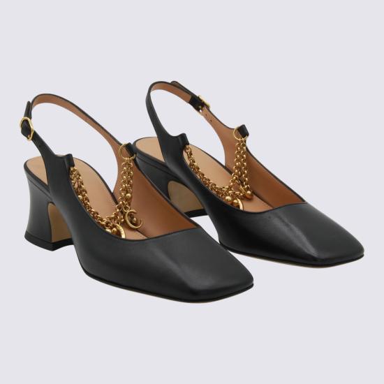 25FW 끌로에 힐/펌프스 CH25A11VRI 001 BLACK - CHLOE
