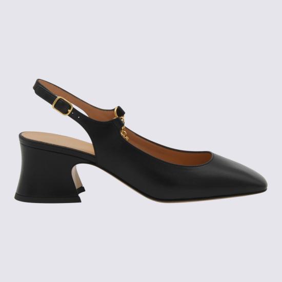 25FW 끌로에 힐/펌프스 CH25A11VRI 001 BLACK - CHLOE