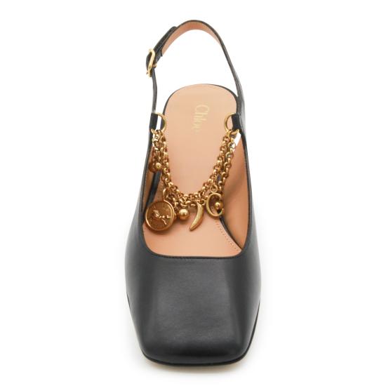25FW 끌로에 힐/펌프스 CH25A11VRI 001 BLACK - CHLOE