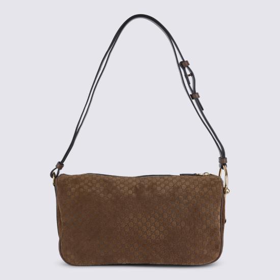 26SS 구찌 하프 홀스빗 미디엄 숄더백 860787 AAEE72118 PEPPER BROWN - GUCCI