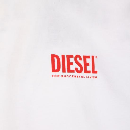 26SS 디젤 t-boxt-bisk 반팔 티셔츠 A20036 0EPCA100 White - DIESEL