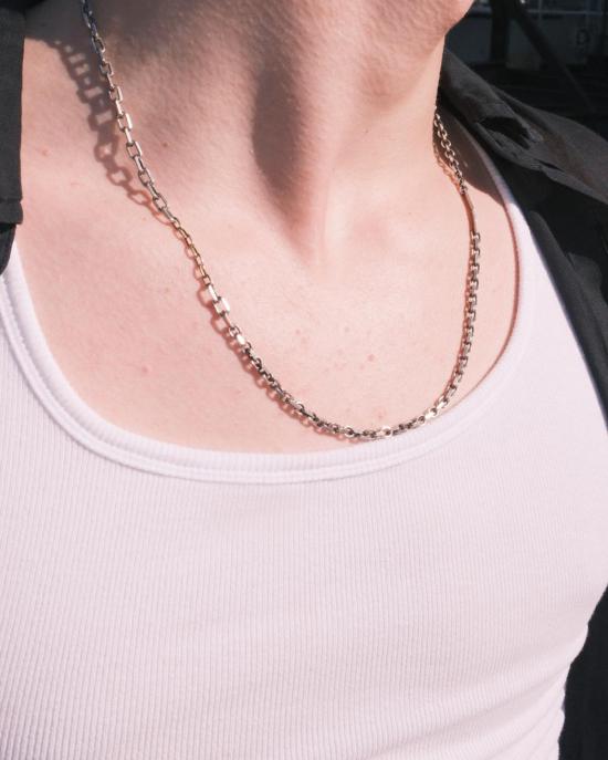  타이틀 오브 워크 네크리스 작품 제목: 멀티 링크 / 18K 골드 목걸이 240 - TITLE OF WORK