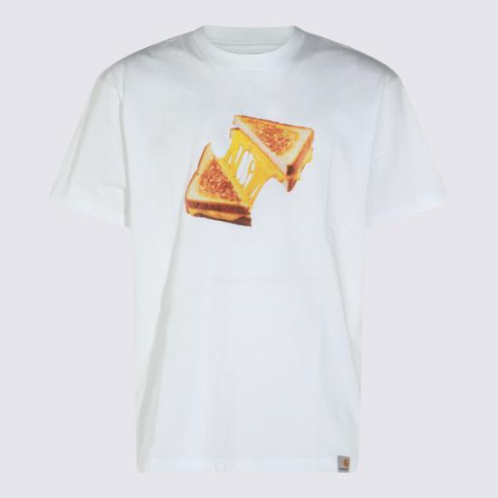 26FW 칼하트 WIP 반팔 티셔츠 I036882 02XX White