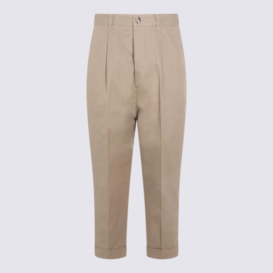26SS 아미 코튼 캐롯 오버사이즈 트라우저 HTR121 CO0132A036 Beige