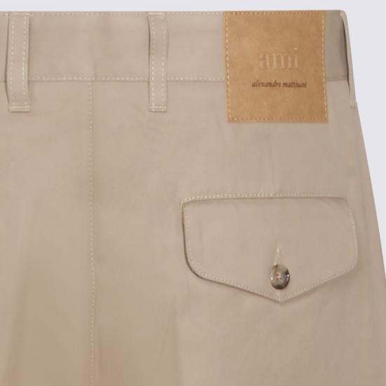 26SS 아미 코튼 캐롯 오버사이즈 트라우저 HTR121 CO0132A036 Beige - AMI