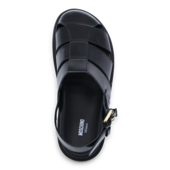 26SS 모스키노 샌들 MB10073G0O GB0000 BLACK - MOSCHINO