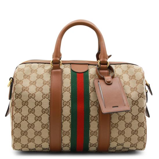 26SS 구찌 오피디아 미디움 보스턴 백 857595 FAFUF9870 BEIGE - GUCCI