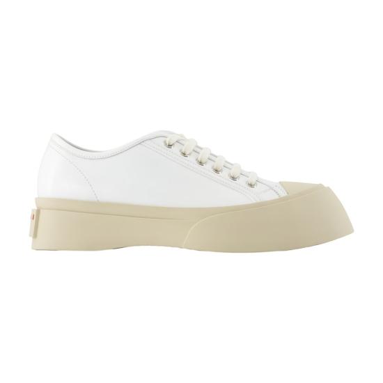 26FW 마르니 스니커즈 SNZU002002 P7226 00W01 WHITE