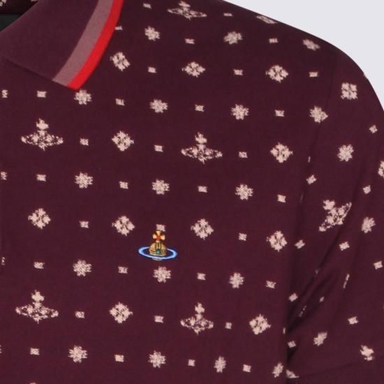 26SS 비비안웨스트우드 폴로 티셔츠 2H01000U J00AVO201 BURGUNDY - VIVIENNE WESTWOOD