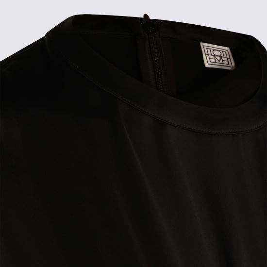 26SS 토템 롱 원피스 261WRD0330 FB0546001 Light Grey - TOTEME