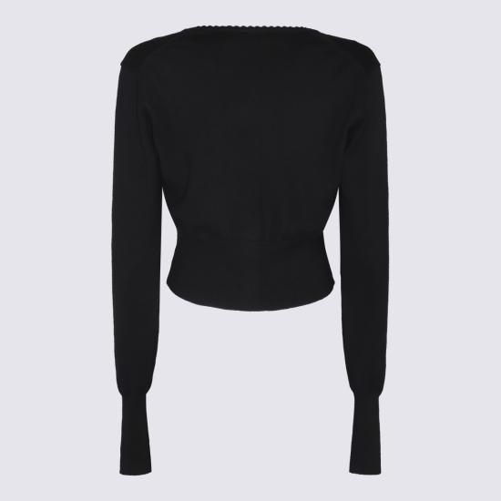 26SS 비비안웨스트우드 베아 크롭드 가디건 1803002U Y001AN402 BLACK - VIVIENNE WESTWOOD