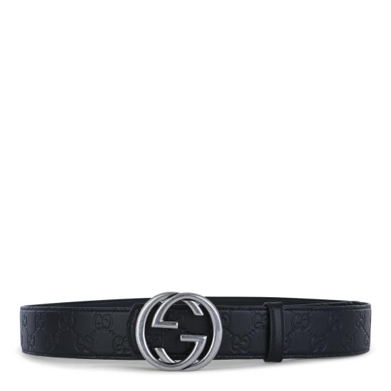 26SS 구찌 가죽 벨트 849862 AAFDV1000 BLACK