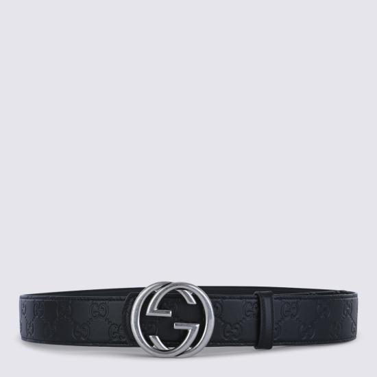26SS 구찌 가죽 벨트 849862 AAFDV1000 BLACK - GUCCI