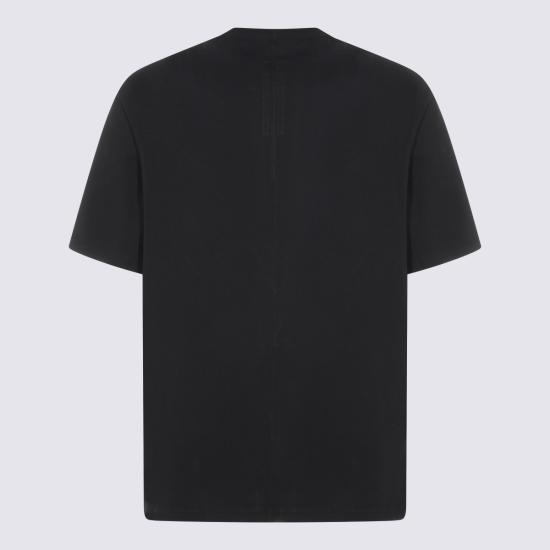 26SS 릭 오웬스 반팔 티셔츠 RU01F2232 JA09 BLACK - RICK OWENS