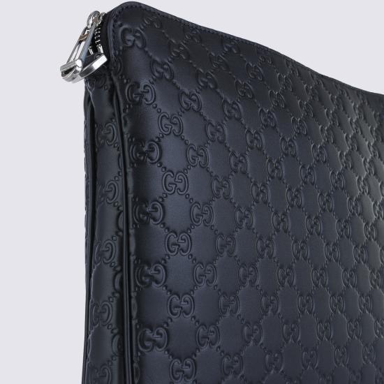 26SS 구찌 GG 엠블럼 미디움 크로스바디백 850214 AAFOM1053 BLACK - GUCCI