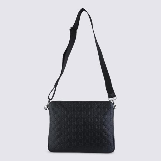 26SS 구찌 GG 엠블럼 미디움 크로스바디백 850214 AAFOM1053 BLACK - GUCCI