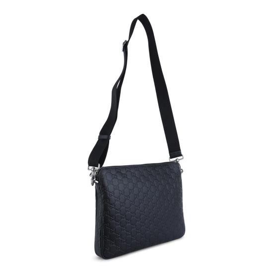 26SS 구찌 GG 엠블럼 미디움 크로스바디백 850214 AAFOM1053 BLACK - GUCCI