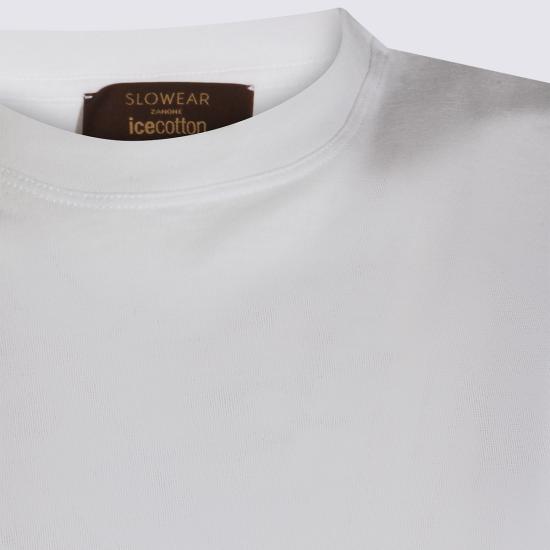 26SS 자노네 반팔 티셔츠 815214 ZG380Z0001 White - ZANONE