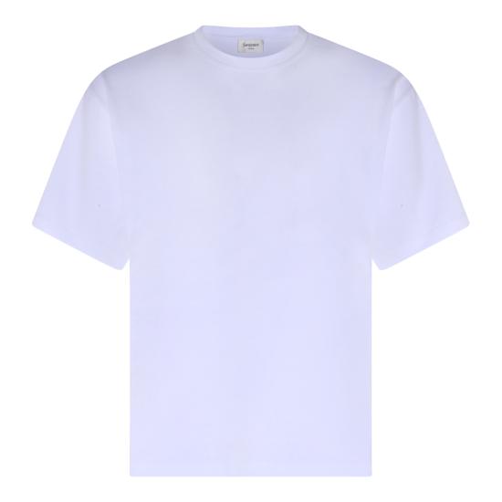 26SS 생로랑 반팔 티셔츠 862769 Y38AK9538 WHITE