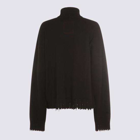 25FW 우마 왕 터틀넥 UK7154 UW900 BLACK - UMA WANG