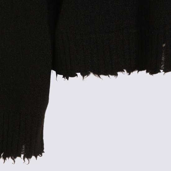 25FW 우마 왕 터틀넥 UK7154 UW900 BLACK - UMA WANG