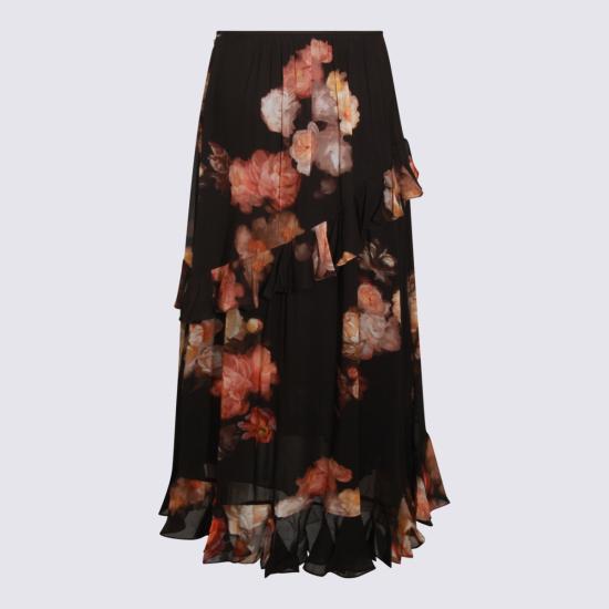 25FW 짐머만 롱 스커트 5352SF251 RFLR RUSSET FLORAL - ZIMMERMANN