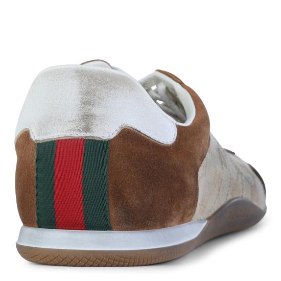 26SS 구찌 쉬프트 스니커즈 857018 AAF1X2750 WASHED BROWN - GUCCI