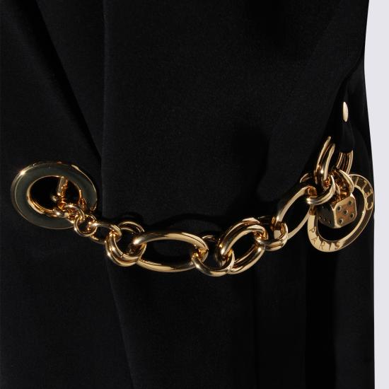 26SS 셀린느 캐디 랩 드레스 RR0K80T25 38NO BLACK - CELINE