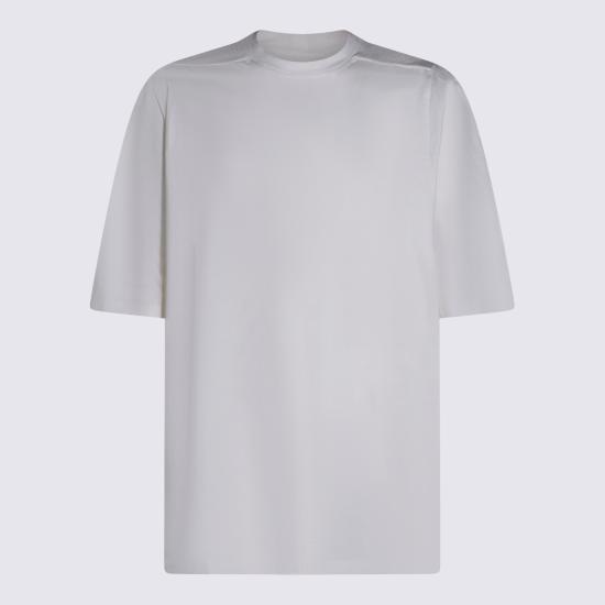 26SS 릭 오웬스 반팔 티셔츠 RU01F2249 JA11 MILK