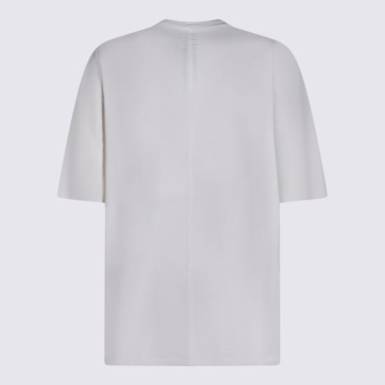 26SS 릭 오웬스 반팔 티셔츠 RU01F2249 JA11 MILK - RICK OWENS