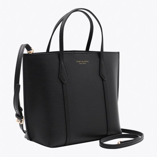 26SS 토리버치 페리 스몰 토트백 174234 001 BLACK - TORY BURCH